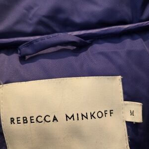 Rebecca Minkoff Sapphire Blue Puffer Jacket Size M Pre-Owned MSRP:$398